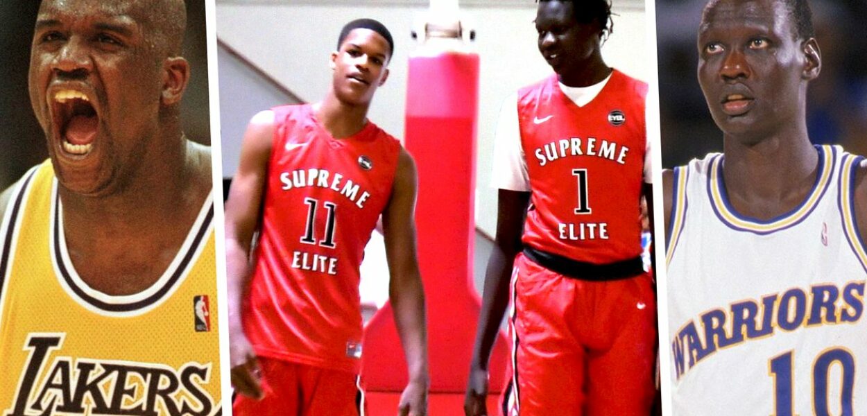 Shareef O'Neal et Bol Bol, les fils du Shaq et Manute Bol font un carnage