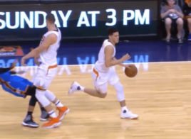 Westbrook se prend un tampon et Booker envoie à trois points