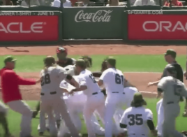 Bryce Harper jette son casque et s’occupe du cas Hunter Strickland