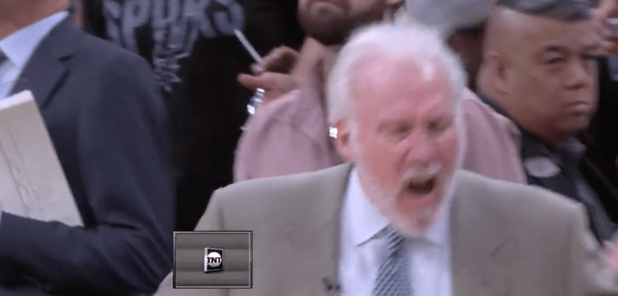 Gregg Popovich pète un câble après une décision d’arbitrage
