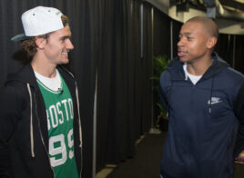 Antoine Griezmann a rencontré Isaiah Thomas après le Game 5