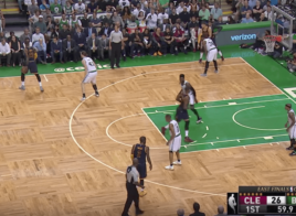 LeBron James n’a pas respecté la défense de Kelly Olynyk