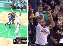 LeBron James fume toute la défense et fait exploser le banc des Cavs