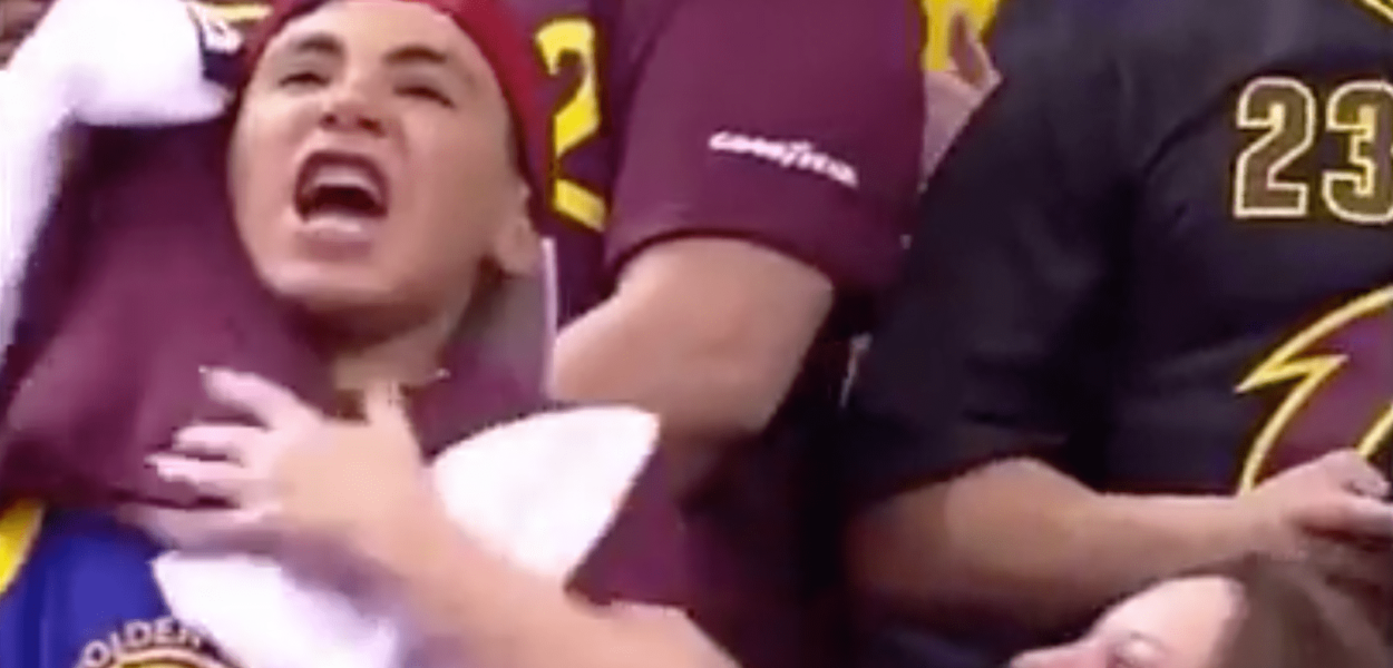 Les Cleveland Cavaliers ont le pire fan au monde