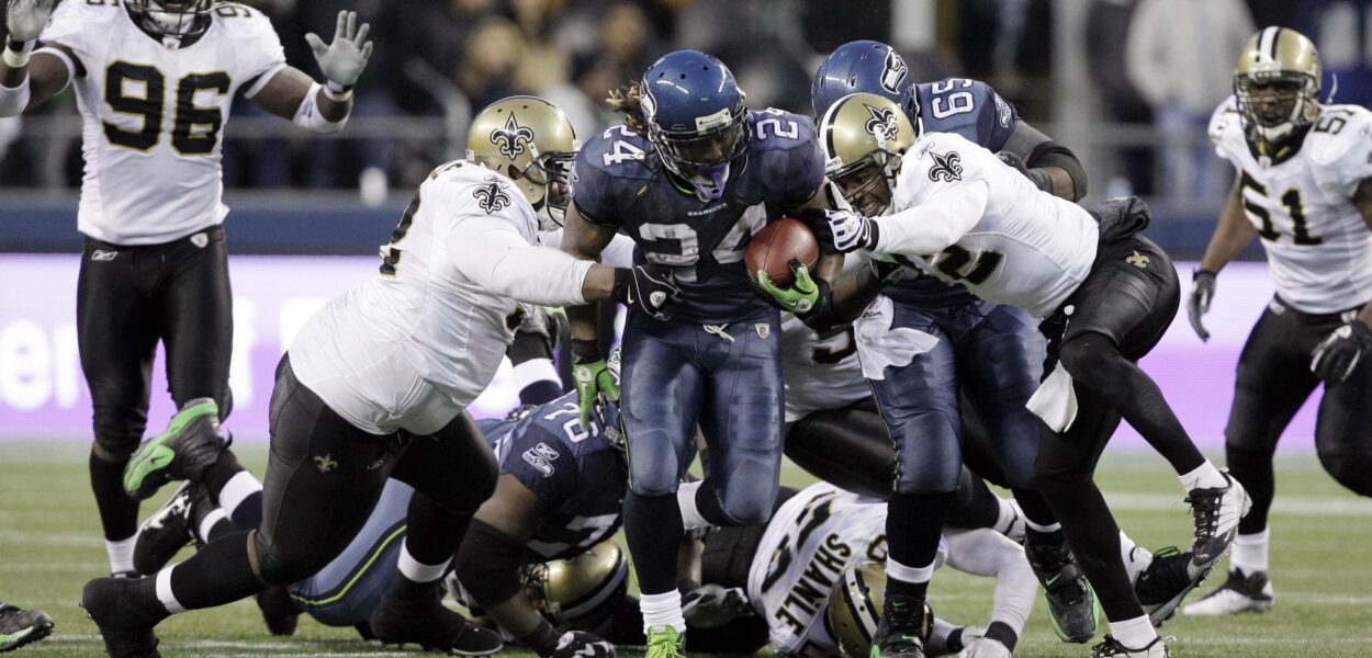 Marshawn Lynch raconte son Beast Quake contre les New Orleans Saints