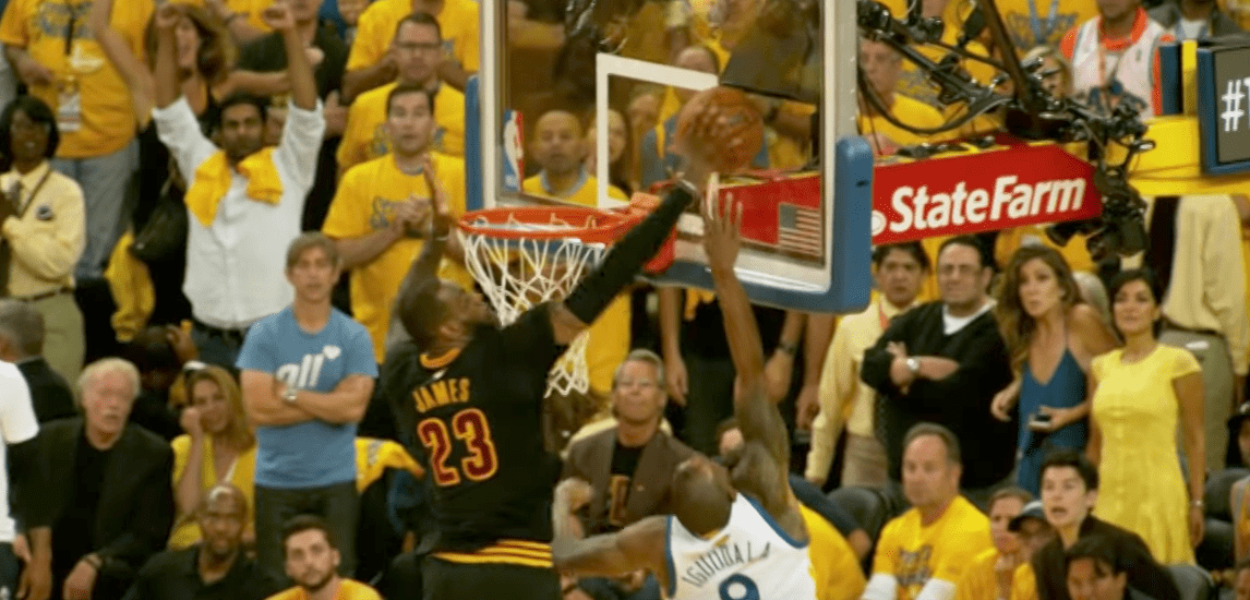 La NBA dévoile le top 10 des deux dernières Finales Warriors vs. Cavs