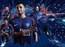 Le PSG dévoile son maillot domicile 2017/2018