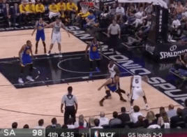 Stephen Curry n’oublie pas l’action de Dewayne Dedmon