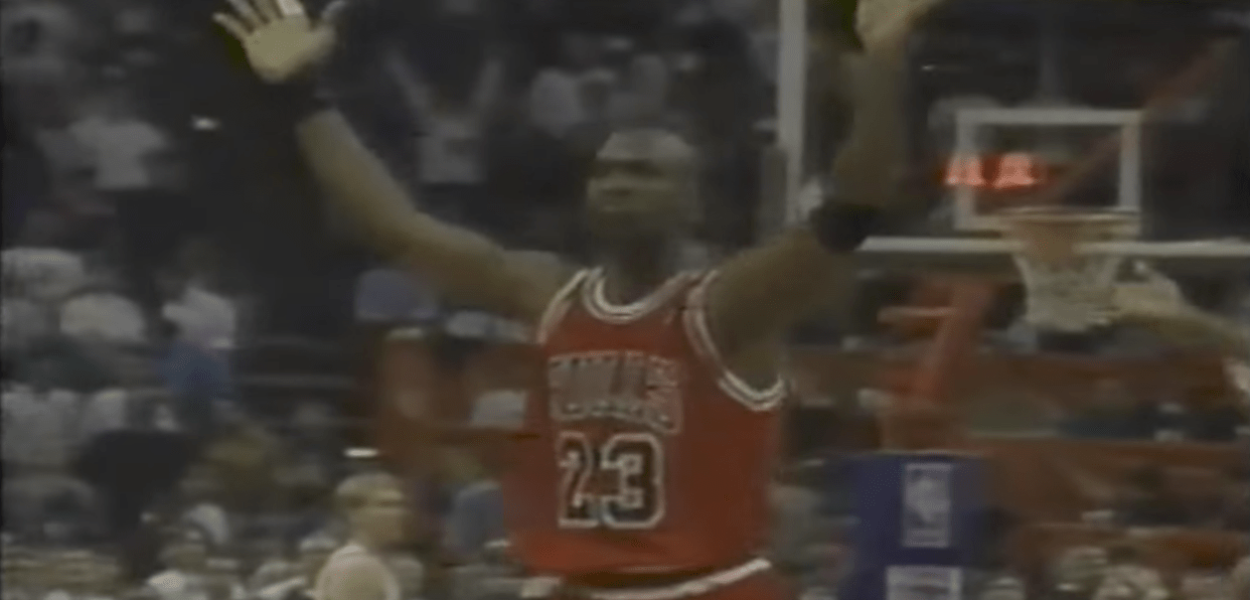 The Shot II Michael Jordan Cavs