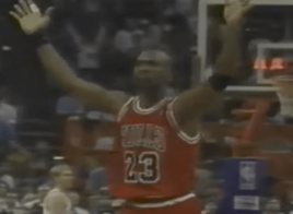 The Shot II Michael Jordan Cavs