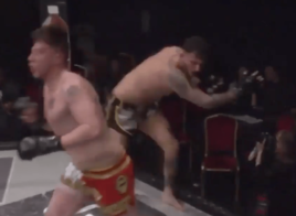 MMA – il perd par TKO après avoir passé son temps à fuir