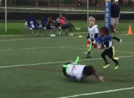 À 4 ans, le fils de T.Y. Hilton fait déjà la misère en football américain