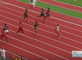 Christian Coleman claque la MPM sur 100m en Demi-Finale NCAA !