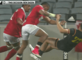 Cory Allen se prend une énorme charge par David Halaifonua
