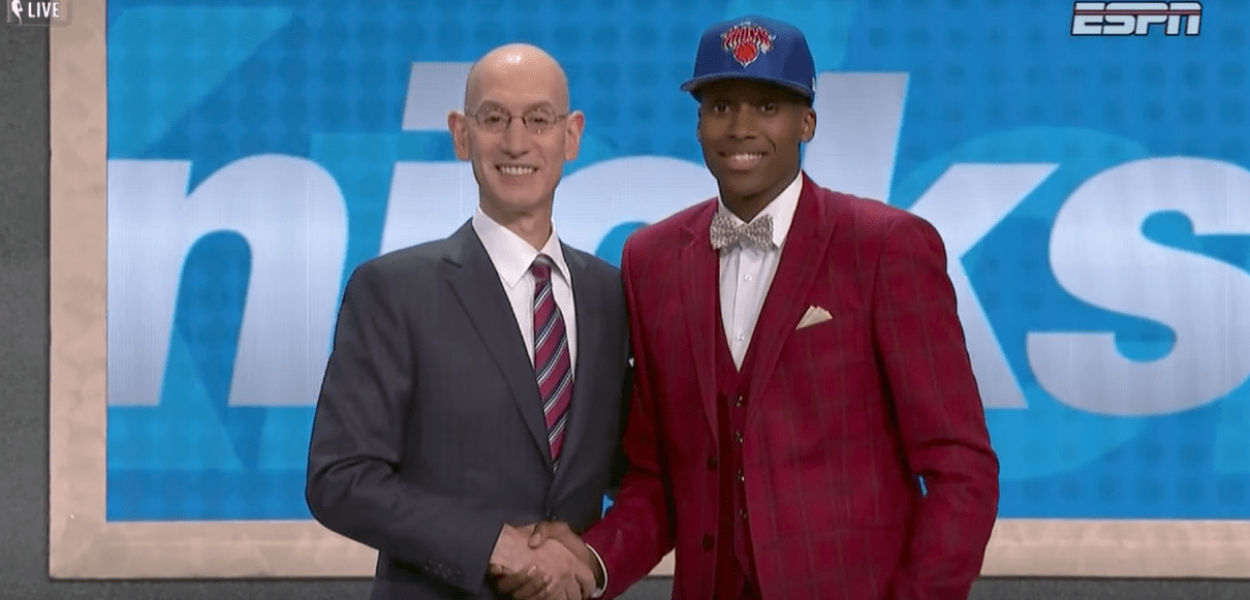 Frank Ntilikina sélectionné en 8e position de la Draft par les Knicks !