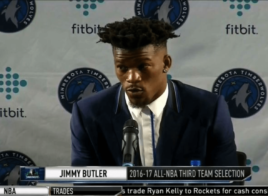 En direct, Jimmy Butler donne son numéro de téléphone