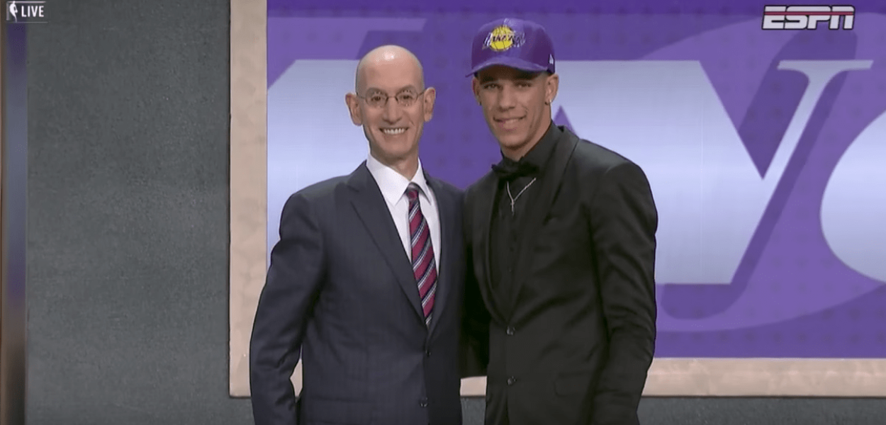 Les Los Angeles Lakers sélectionnent Lonzo Ball !