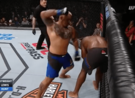 Mark Hunt est de retour : victoire contre Derrick Lewis par TKO