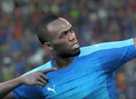 Usain Bolt débarque dans le trailer de PES 2018