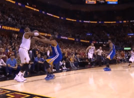 Le contre ultra clutch d’Andre Iguodala sur LeBron James