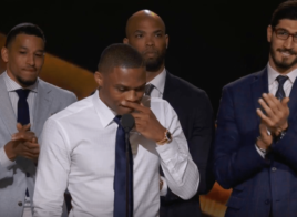 Le discours de Russell Westbrook pour son trophée de MVP