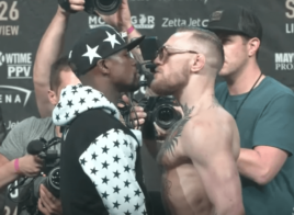 Conor McGregor et Floyd Mayweather en roue libre à New York