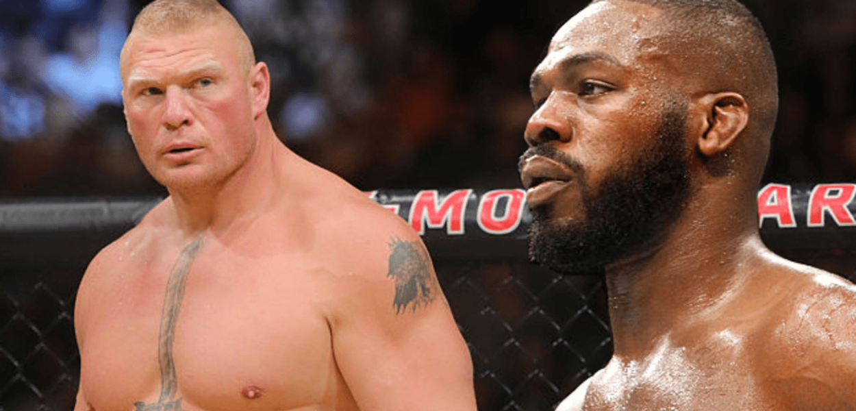 Après sa victoire, Jon Jones challenge Brock Lesnar, qui lui répond !