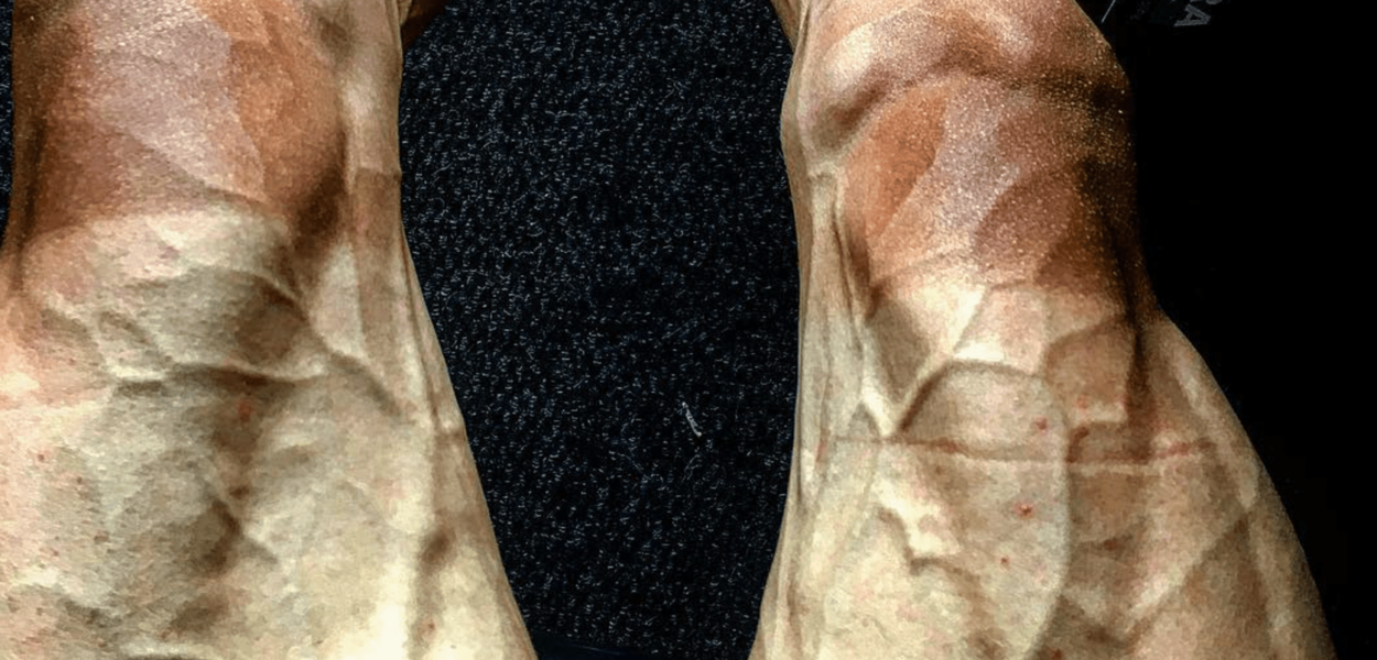 Les jambes de Paweł Poljański après 16 étapes du Tour de France
