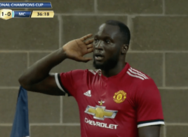 Romelu Lukaku marque un superbe but contre Manchester City