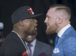 Le staredown de Toronto entre McGregor et Mayweather