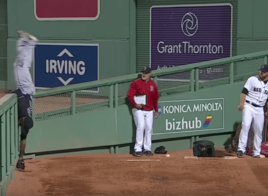 Le catch complètement fou d’Austin Jackson contre les Red Sox