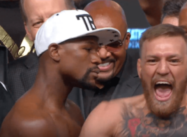 Conor McGregor et Floyd Mayweather ont fait le poids