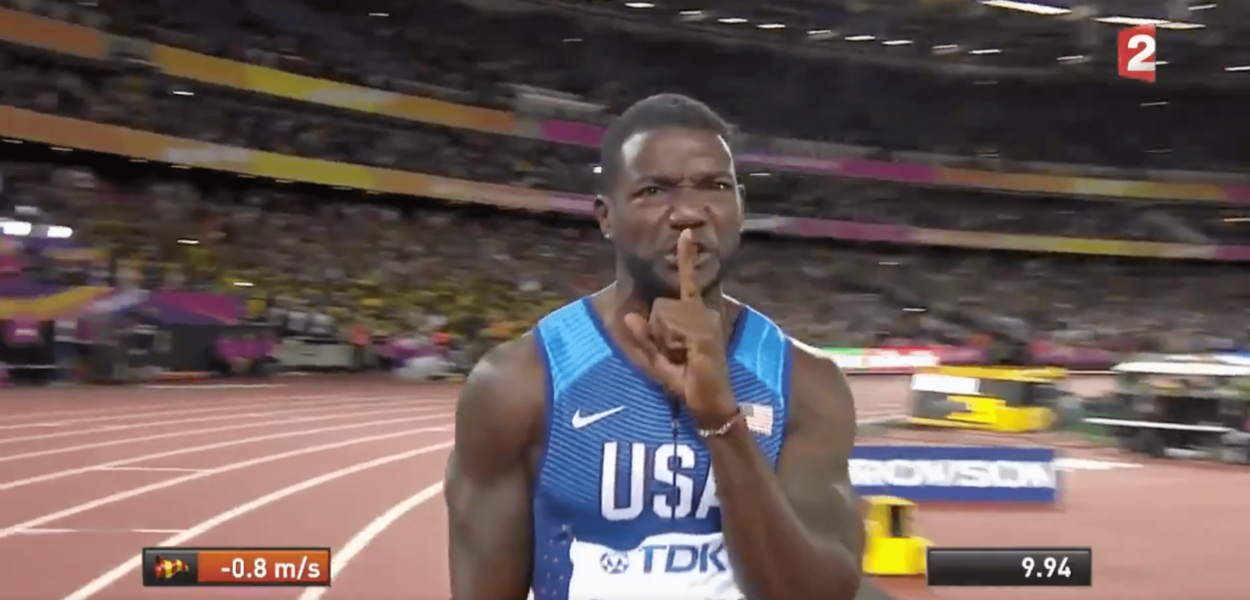 Justin Gatlin tient sa revanche : champion du monde du 100m