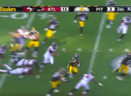 Trey Williams claque un retour de punt de 64 yards pour le TD
