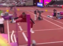 champion du Monde Mutaz Barshim