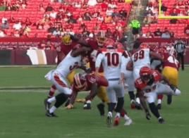 Le punter des Bengals claque le move de l’année contre les Redskins