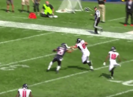 Austin Hooper et Matt Ryan tapent le touchdown de 88 yards contre les Bears