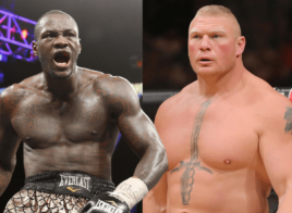 Deontay Wilder est prêt à combattre Brock Lesnar