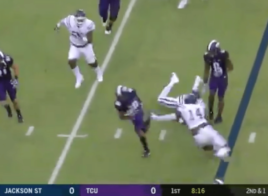 Kenedy Snell marque un touchdown de folie pour ses débuts à l’université