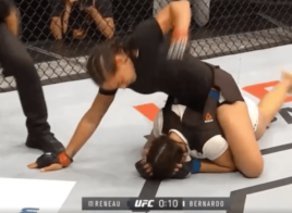 Marion Reneau, une victoire dans la douleur à l'UFC Rotterdam