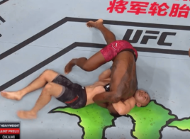 Ovince St-Preux Von Flue choke Yushin Okami