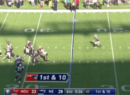 Patriots Tom Brady Texans ultime action