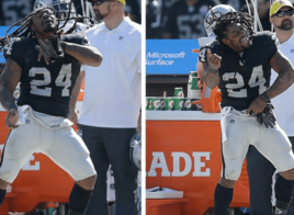 Pendant la balade des Raiders, Marshawn Lynch a transformé le terrain en dancefloor