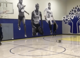 Stephen Curry fait un 3 point-challenge et donne 118 000$ aux sinistrés