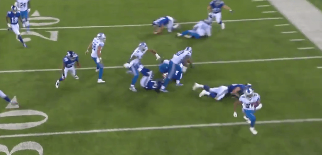 Le touchdown de 88 yards en retour de punt de Jamal Agnew
