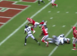 Le touchdown fou de Travis Kelce contre les Philadelphia Eagles