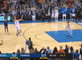 Andrew Wiggins Thunder buzzer
