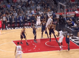 Blake Griffin Rudy Gobert poster monstrueux