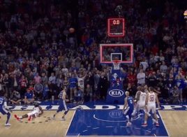 Eric Gordon Philadelphia Sixers buzzer