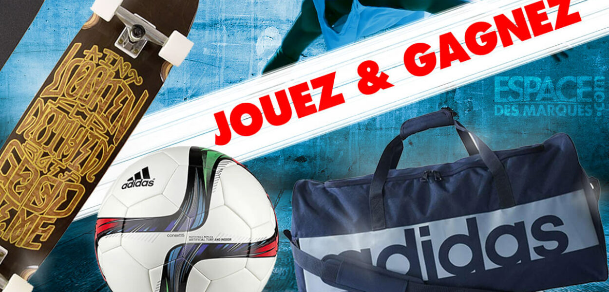 Concours La Sueur x Espaces des Marques - Longboard, Ballon de Foot et Sac de Sport à gagner